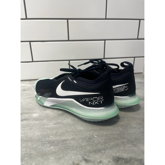 Nike React Vapor NXT HC Obsidian White Mint Shoes CV0742-410 Women Sz 8 - Picture 2 of 11